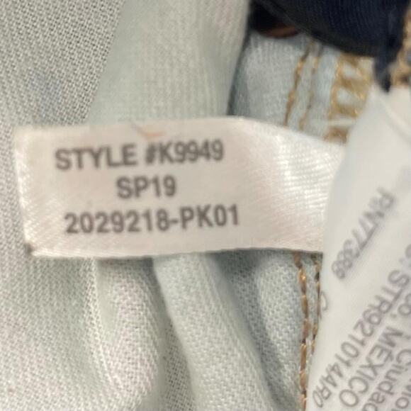 Madewell Mini Skirt Rigid Denim  Straight Fit waist measure 30 - Picture 9 of 9